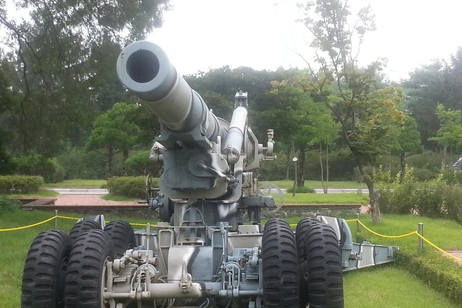 Private DMZ Spy Commando Invasion Route & 2nd tunnel tour - Imjingak Peace Park and the howitzer stop you can face up close