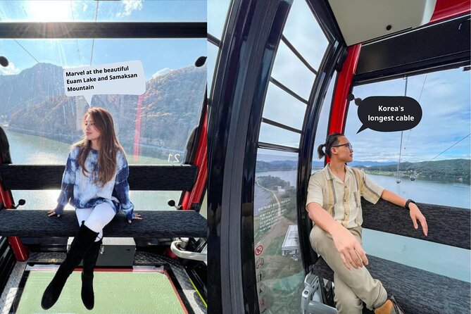 Samaksan Cable Car and Nami Island Day Escape with Railbike - Tips to make the cable car, railbike, and Nami feel easy
