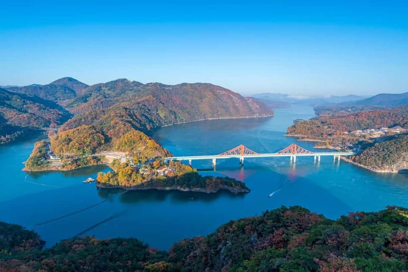 Seoul: Chungju Cruise, Cable Car & Cave Kayak Adventure Tour - Cheongpung Cable Car: great views, plus time to breathe