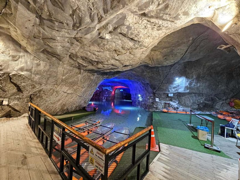 Seoul: Chungju Cruise, Cable Car & Cave Kayak Adventure Tour - Hwalok Cave Kayak: paddling underground in cool quarry waters