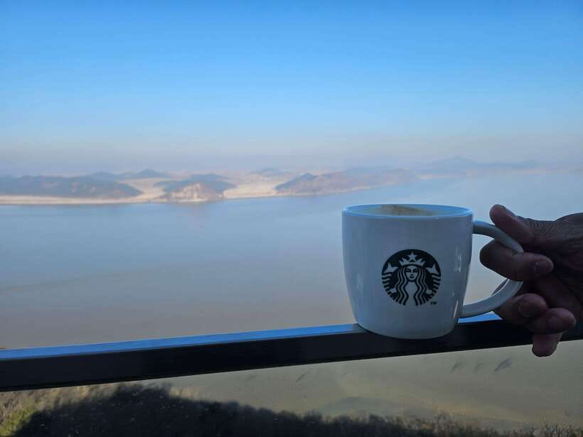 Seoul: Closest DMZ Observatory with North Korea View (1.4km) - Jogang Observatory and the Starbucks Closest to North Korea: When the View Becomes Personal