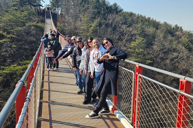 Seoul DMZ Tour with 3rd Tunnel and Red Suspension Bridge - A full 8-hour DMZ day from Myeong-dong