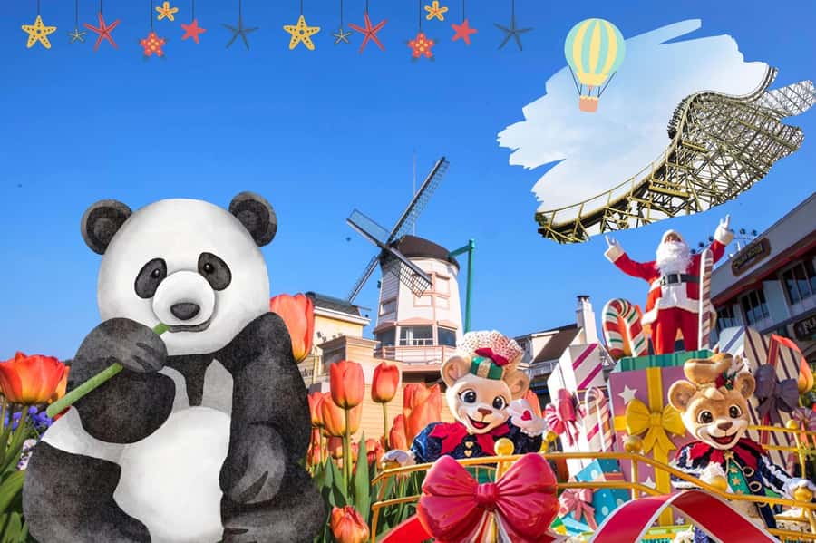 Seoul: Everland Theme Park Admission Ticket with Transfer - The ride out of Seoul: what the 1.5-hour coach time means