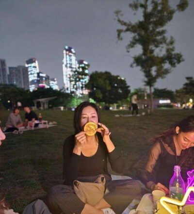 Han River Guided Night Cruise and Hangang Park Picnic