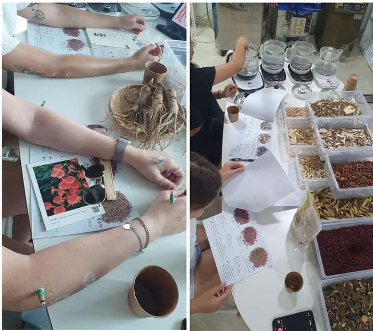 Seoul: herbal tea class & Korean Medicine tour - Tea-making class at 72-2: learn, taste, adjust