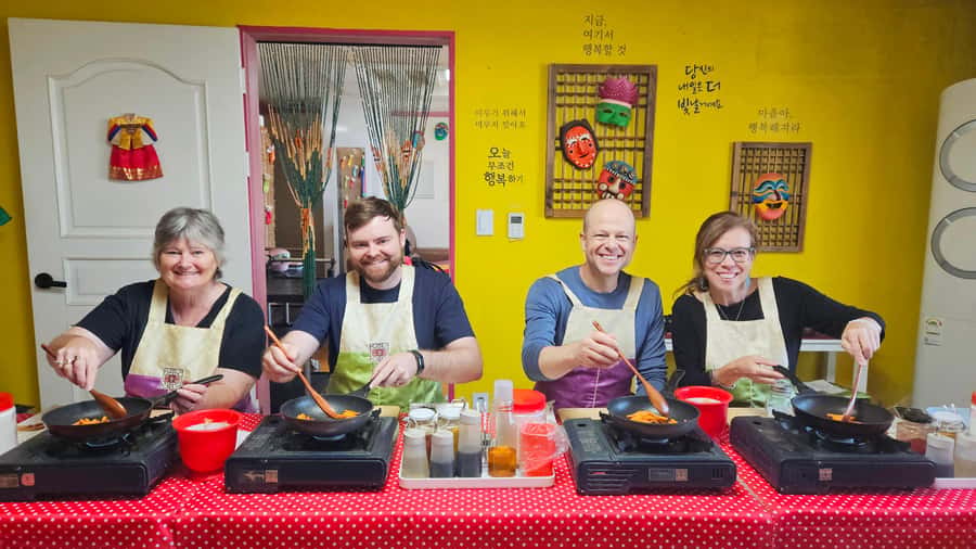 Seoul: Korean Cooking Class at a Local Home and Market Tour - Hanjeongsik at home, and why the sides matter