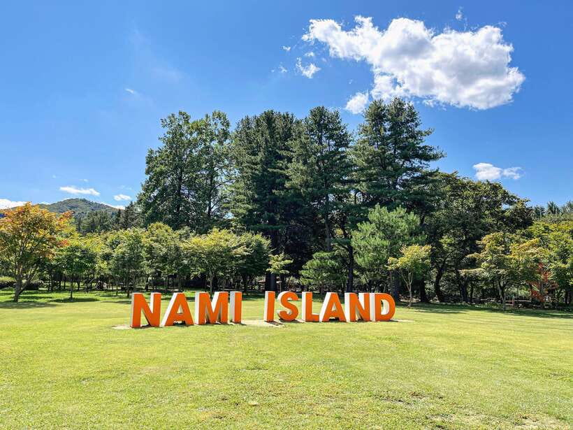 Seoul: Nami Island & Petite France Tour with Railbike Option - Nami Island: tree-lined walks, filming locations, and smart free-time choices