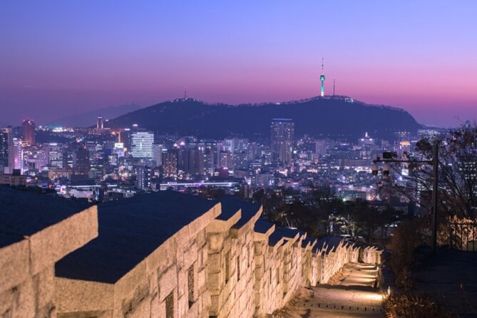 Seoul Night Tour (Gwangjang Market, Royal Palace and Naksan Park) - Naksan Park and the Seoul City Wall: views plus a bit of a climb