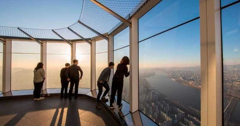 Seoul: Sky Lotte World Tower Ticket - Sky Platform on the 118th floor: outdoor glass-floor thrill