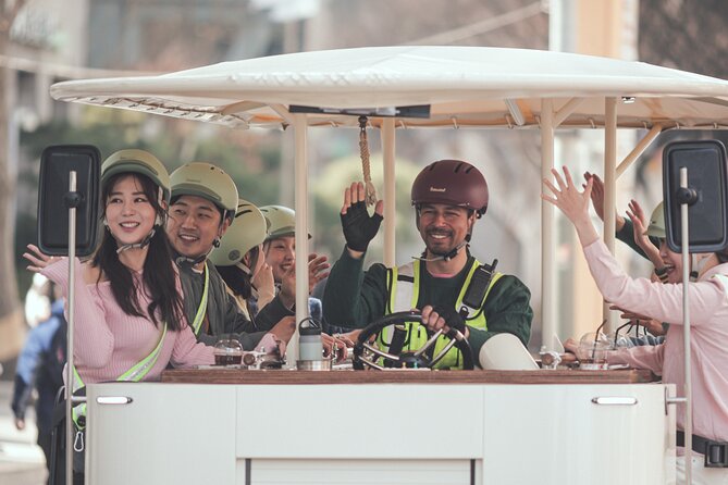 Seoul Tram Pedal Challenge - Gwanghwamun Square: the big landmark pause