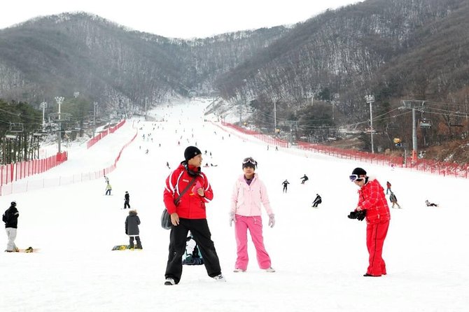 Ski Tour to Jisan Ski Resort from Seoul - Non-Ski Options: Snow Slide and Kid-Friendly Winter Fun