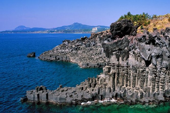 Small Group 7D Korea package Tour with Seoul Gyeongju Busan Jeju - Busan Day 3: Haeundae Dalmaji-gil blossoms, Gamcheon stairs, Jagalchi seafood, and a sea temple