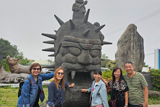 Small group tour FULL - PACKAGE Tour to All Areas in Jeju Island - Daepo Haean Jusangjeolli Cliff: columnar rock that looks engineered