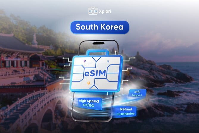 South Korea eSIM (3-30 days. Up to 45GB) - Key things you’ll notice right away