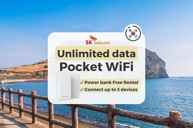 South Korea eSIM (3-30 days. Up to 45GB) - Coverage in South Korea, From Seoul to Jeju-Style Detours