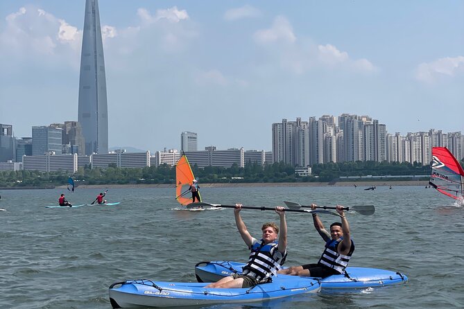 Stand Up Paddle Board (SUP) and Kayak Activities in Han River - Paddling the upper Han River: calm water, local park energy