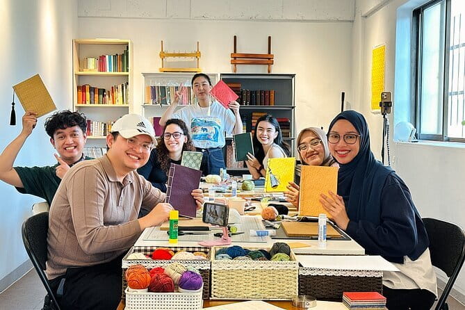 Traditional Korean Bookbinding Experience in Seoul, Hongdae - Step-by-step: choosing your silk, Norigae, and thread