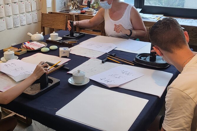 Write a Meaningful Korean Calligraphy Scroll in Insadong - English guidance and a calm pace for every level